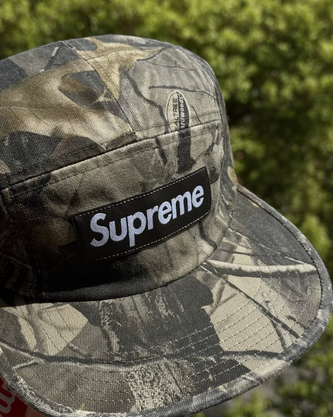 Supreme 25SS Washed Twill Camp Cap 皮扣 五分割帽