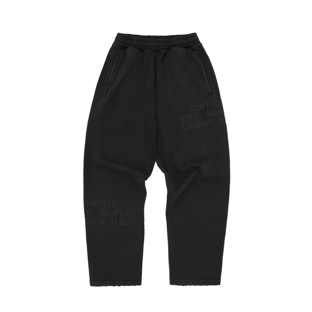 Corteiz HMP Stencil Open HEM Sweatpant 長褲