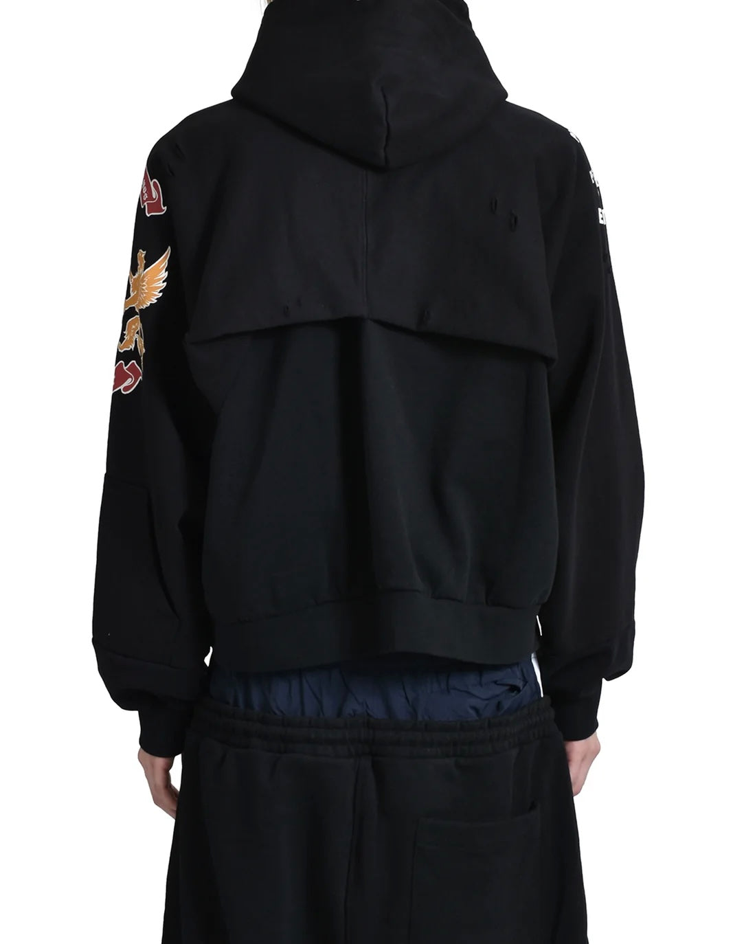 Project G/R Reconstructed Folded Zip Hoodie 帽T