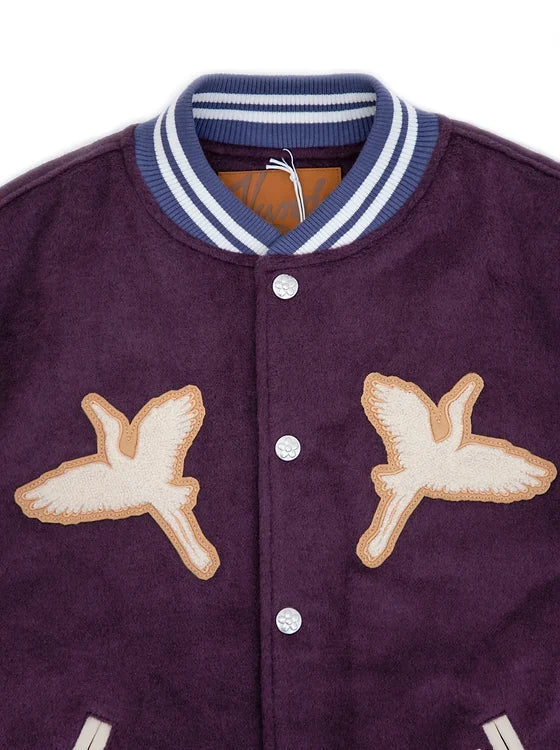 VANDYTHEPINK Crane Varsity Jacket 棒球外套