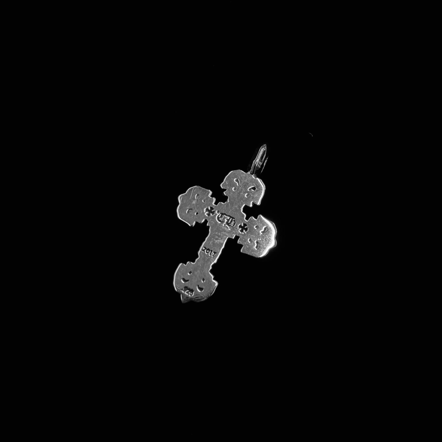 Chrome Hearts Tiny Filigree Pendant 火焰十字吊墜