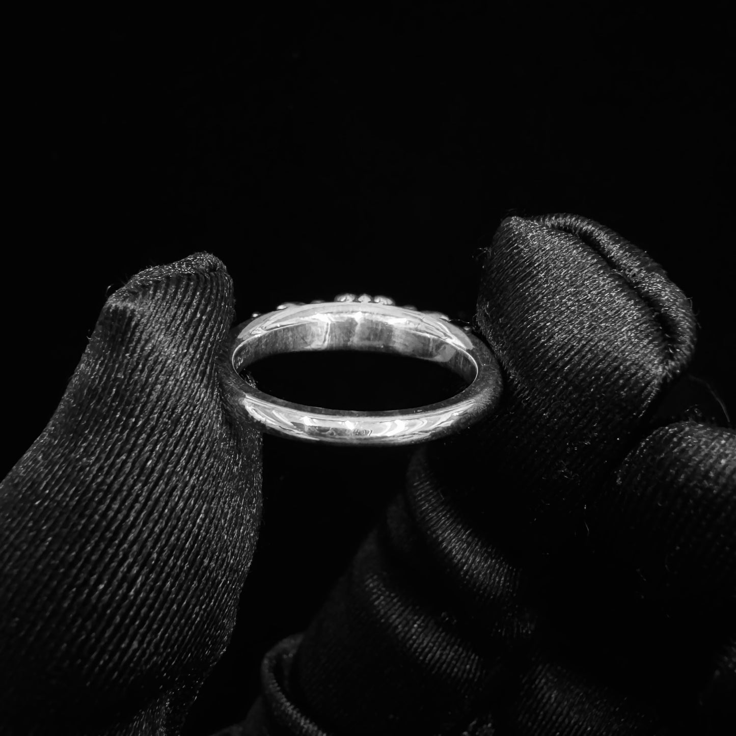 Chrome Hearts Baby Floral Cross Ring 戒指