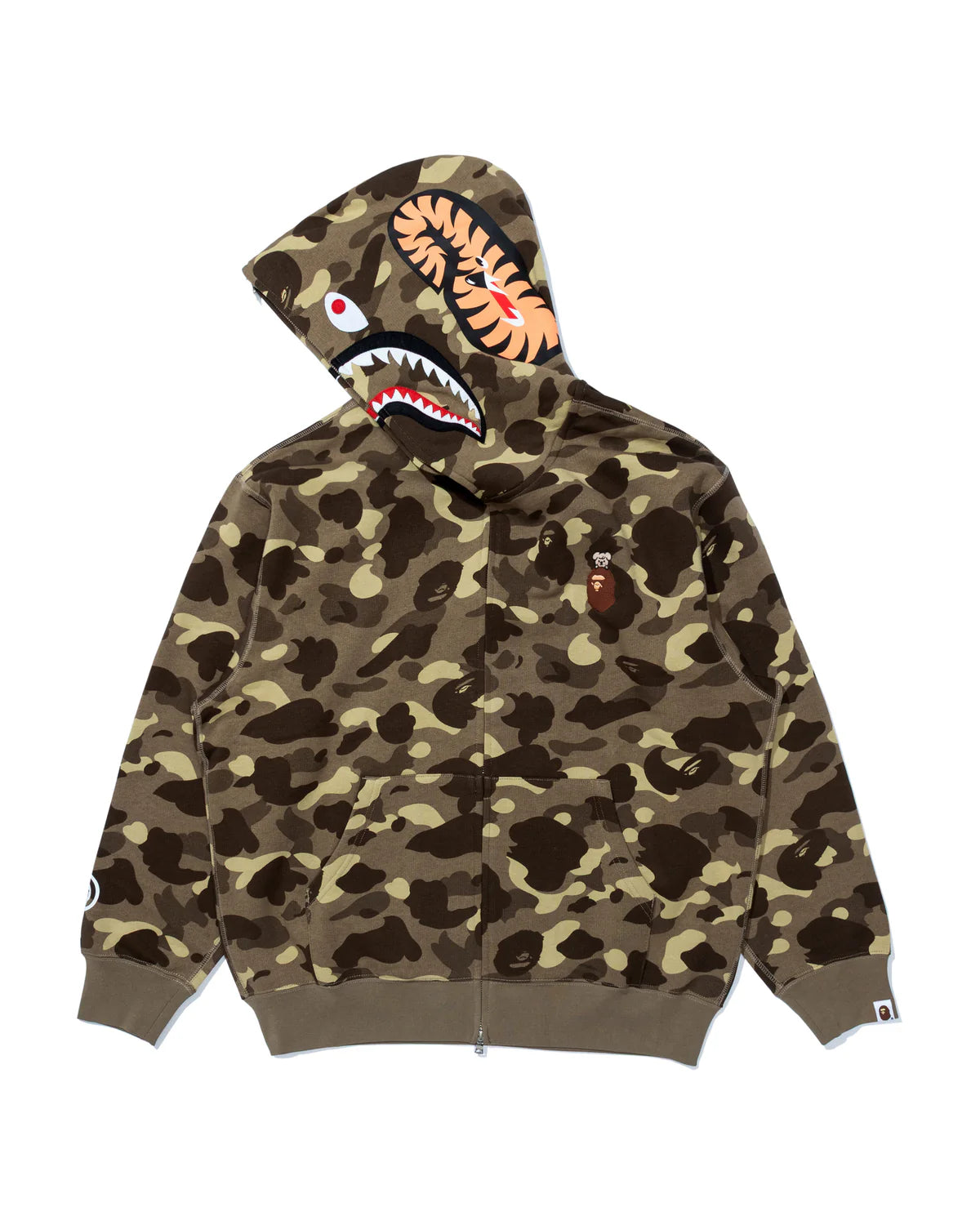 BAPE Straykids Seungmin Shark Full Zip Hoodie 寬版 鯊魚外套