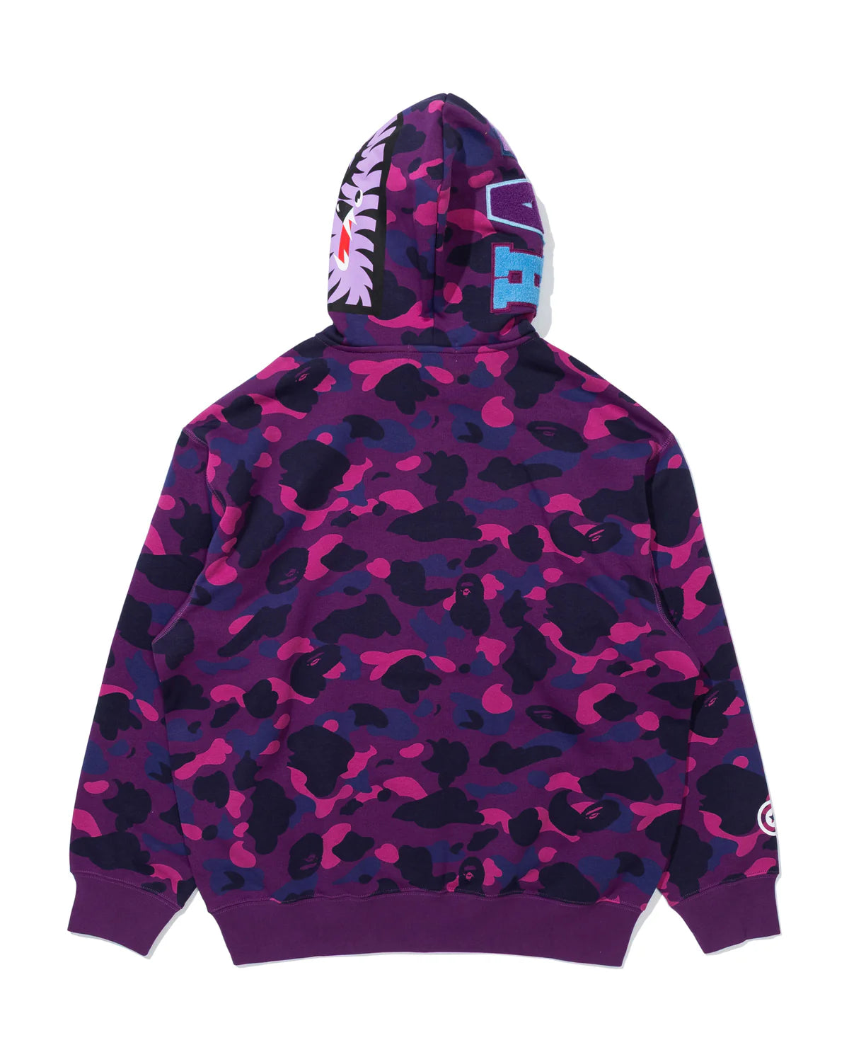 BAPE Straykids Han Quokka Shark Full Zip Hoodie 寬版 鯊魚外套