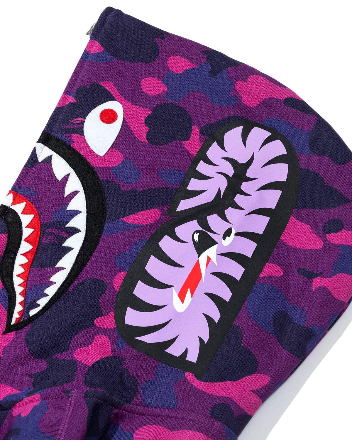 BAPE Straykids Han Quokka Shark Full Zip Hoodie 寬版 鯊魚外套