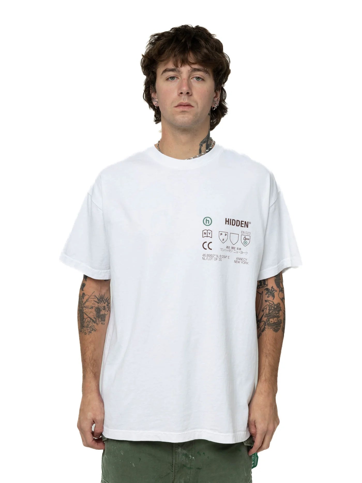 Hidden NY Cloud Camo Tee 短T