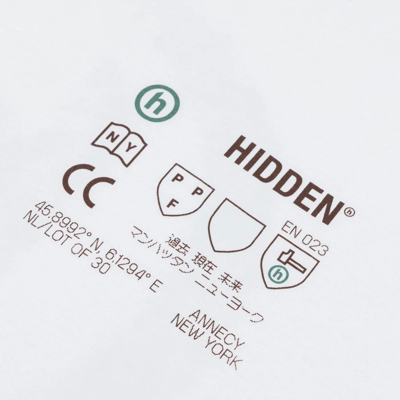 Hidden NY Cloud Camo Tee 短T