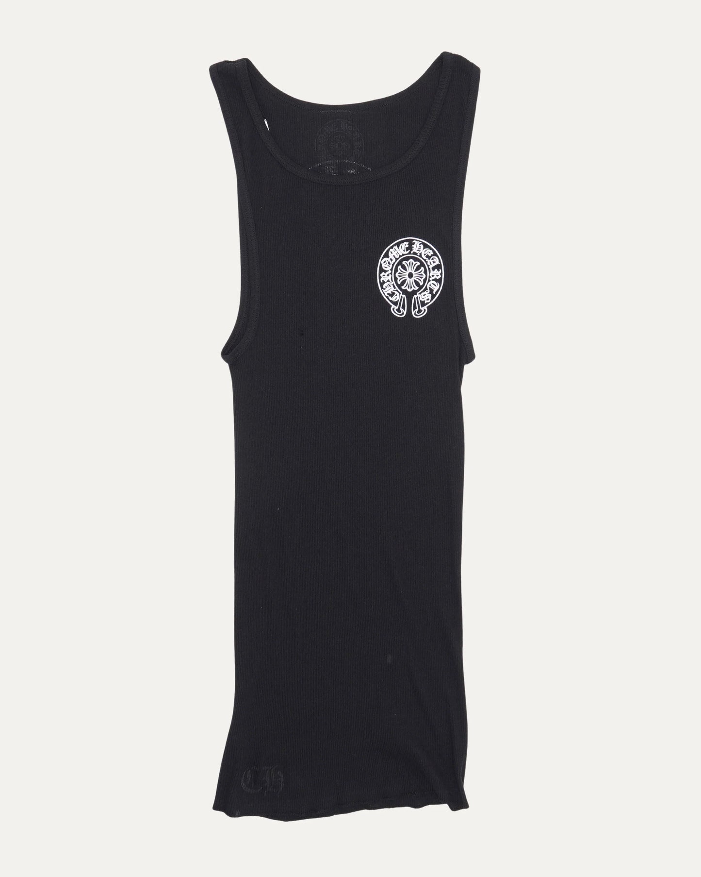 Chrome Hearts Black Horseshoe Tank Top 背心