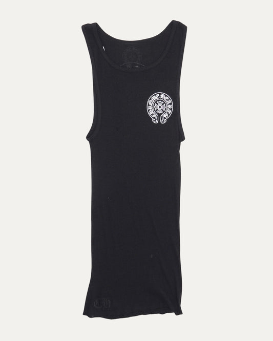 Chrome Hearts Black Horseshoe Tank Top 背心