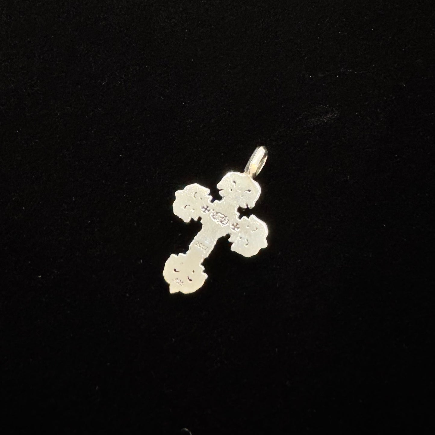 Chrome Hearts Tiny Filigree Pendant 火焰十字吊墜
