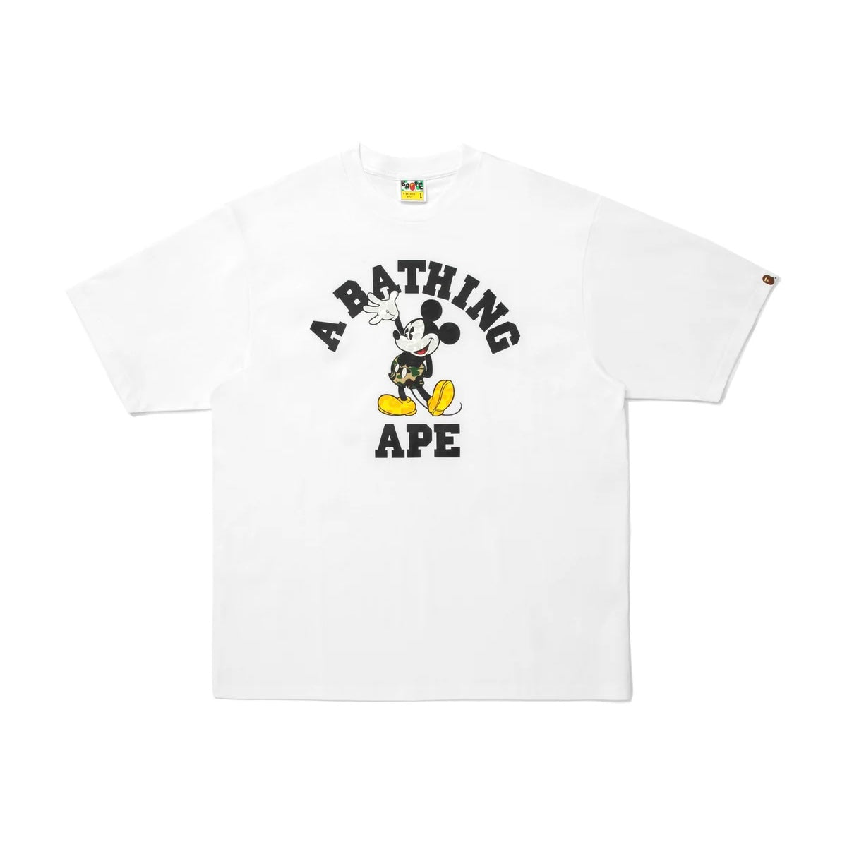 BAPE Disney Mickey Mouse Relaxed Fit Tee 寬版短T