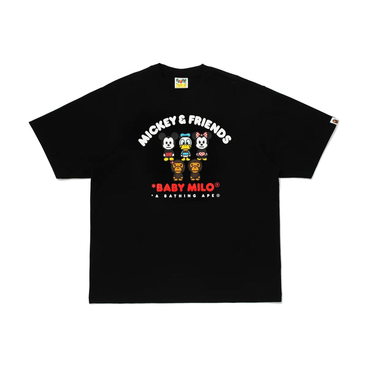 BAPE Disney Mickey & Friends Baby Milo Relaxed Fit Tee 寬版短T