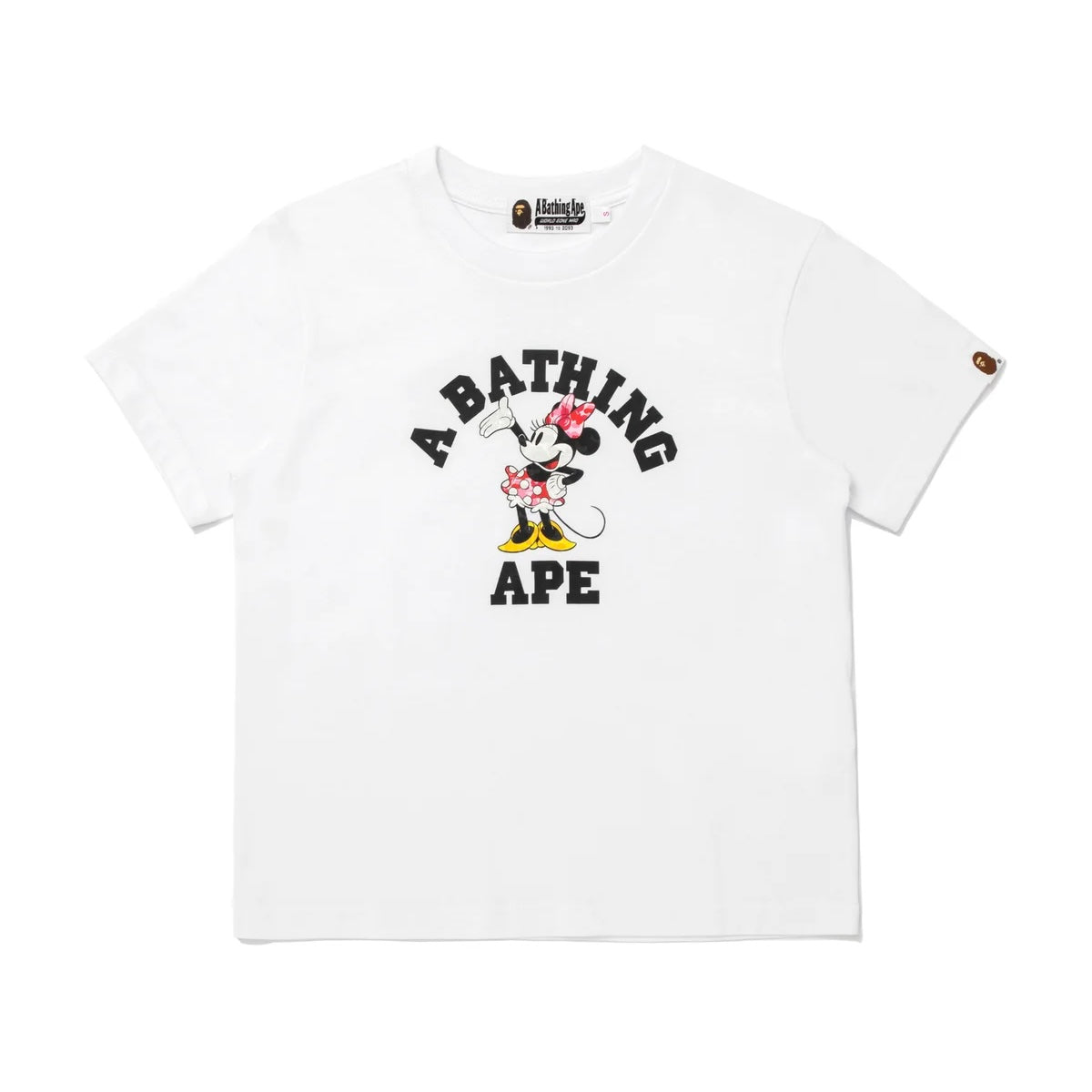 BAPE Disney Minnie Mouse Relaxed Fit Tee 女版短T