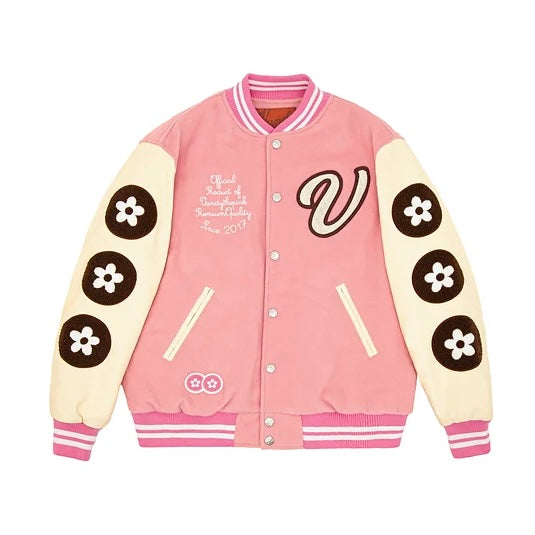 VANDYTHEPINK Sundae Varsity Jacket 棒球外套