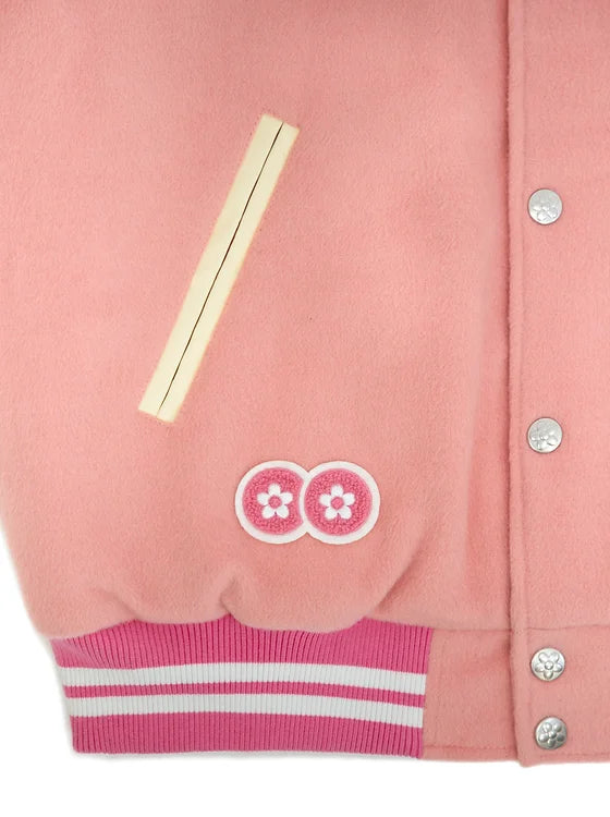 VANDYTHEPINK Sundae Varsity Jacket 棒球外套