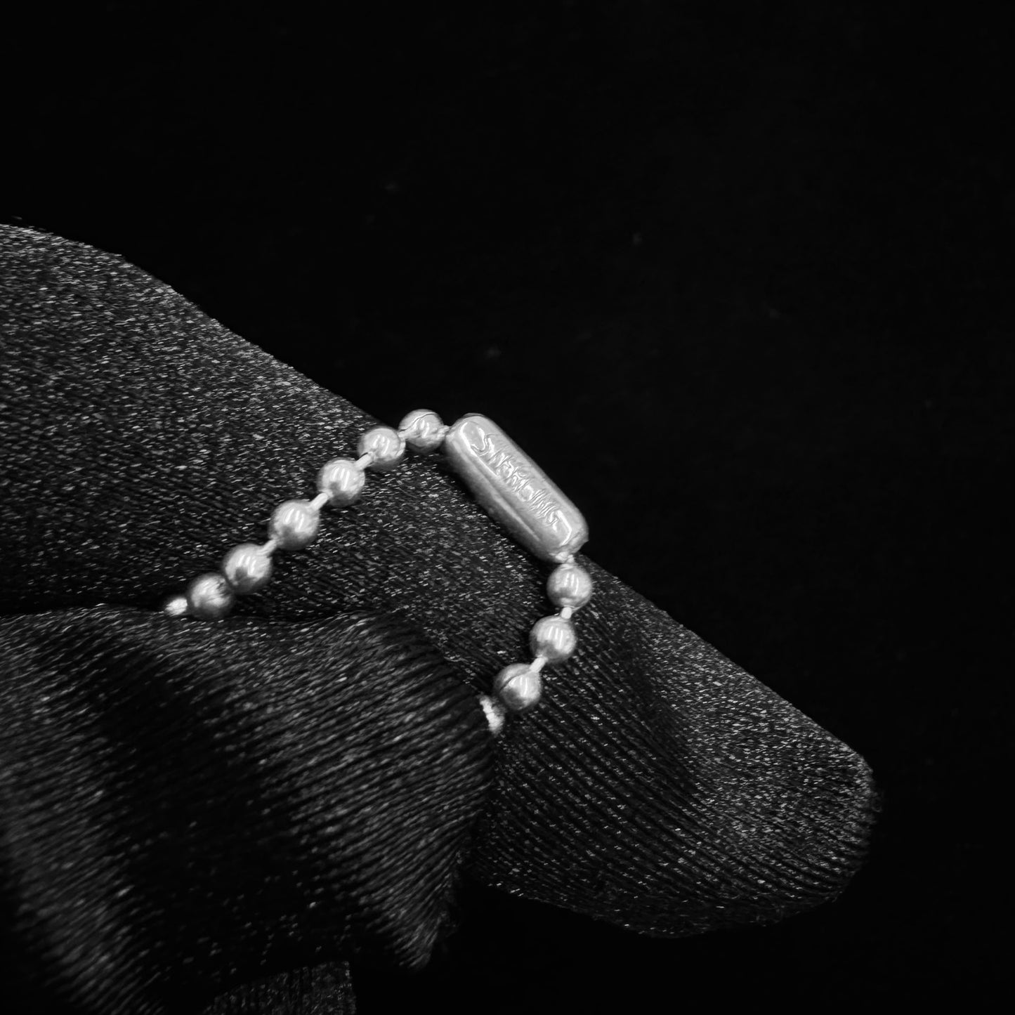 Chrome Hearts 1 Ball Tiny Cross With Ball Chain 項鏈