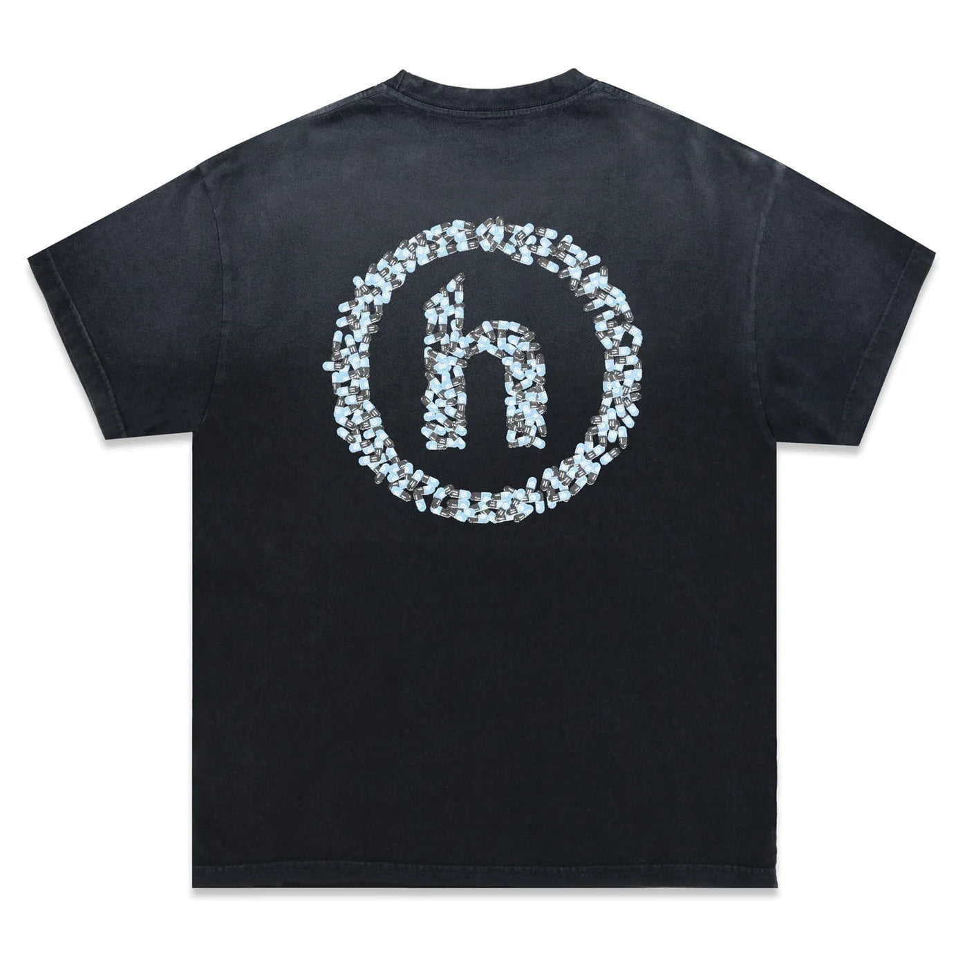 Hidden NY Scattered Pill Tee 水洗短T