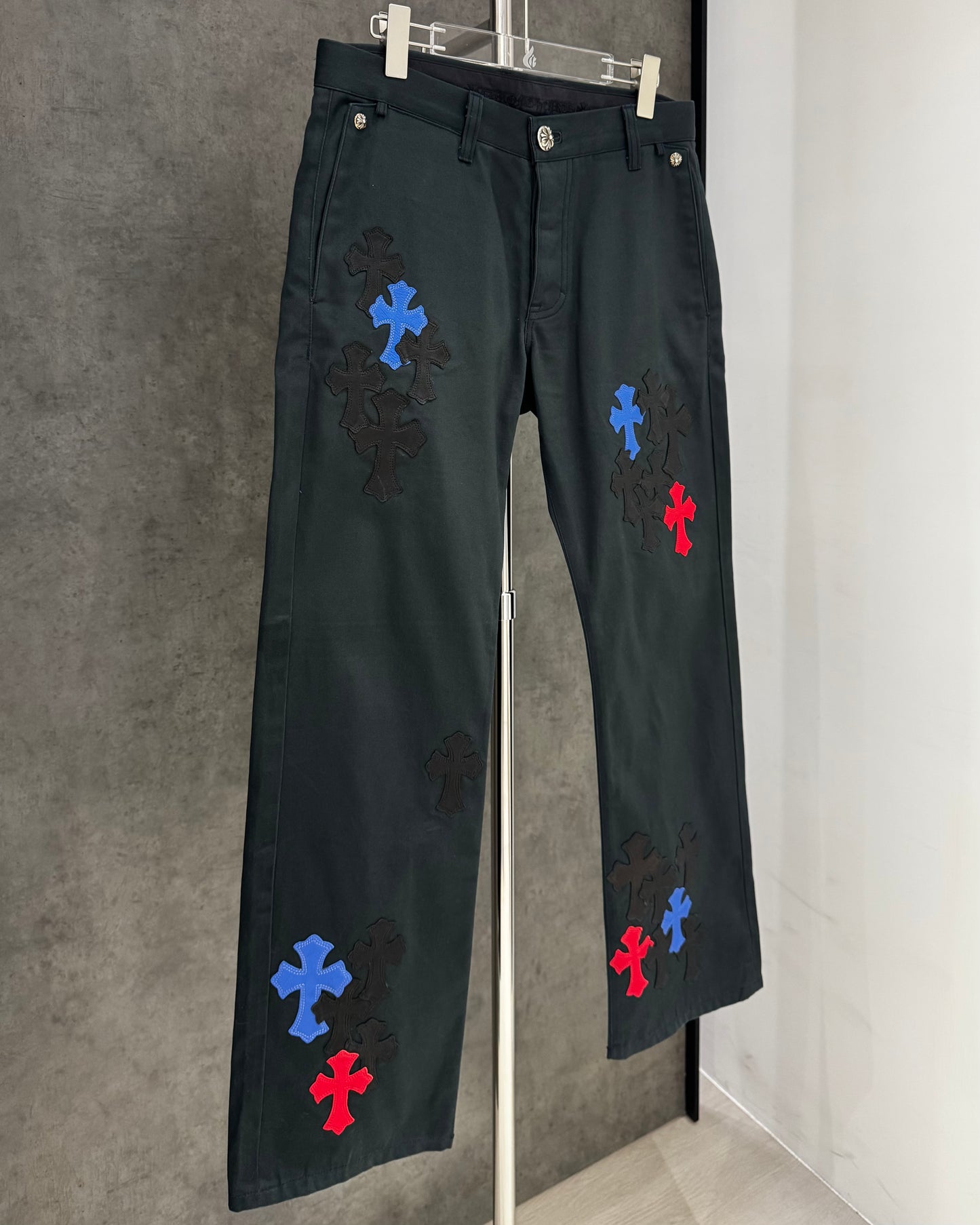 Chrome Hearts Spiderman Cross Patch Chino Pants 工作褲