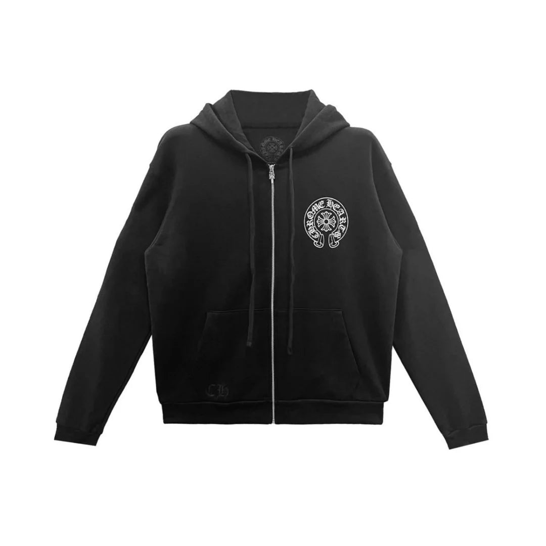Chrome Hearts Las Vegas Horseshoe Zip Hoodie 拉鍊外套
