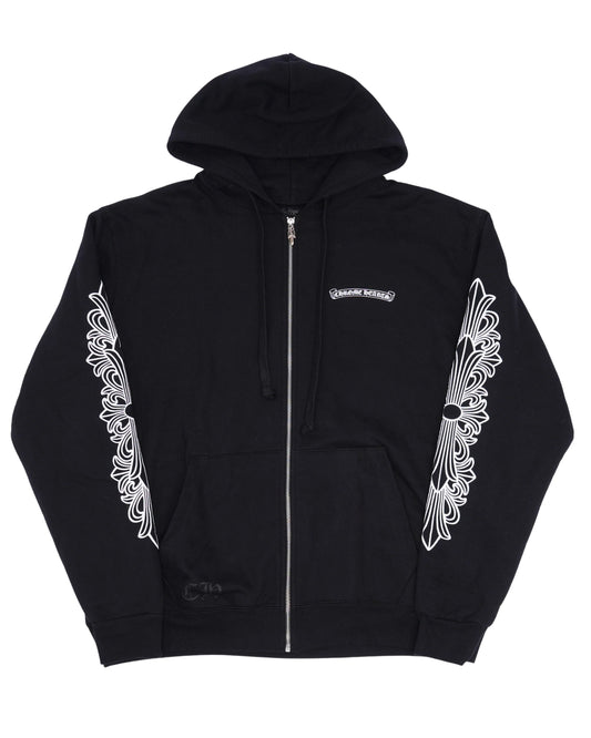 Chrome Hearts Thermal Aspen Floral Zip Hoodie 厚款 拉鍊外套