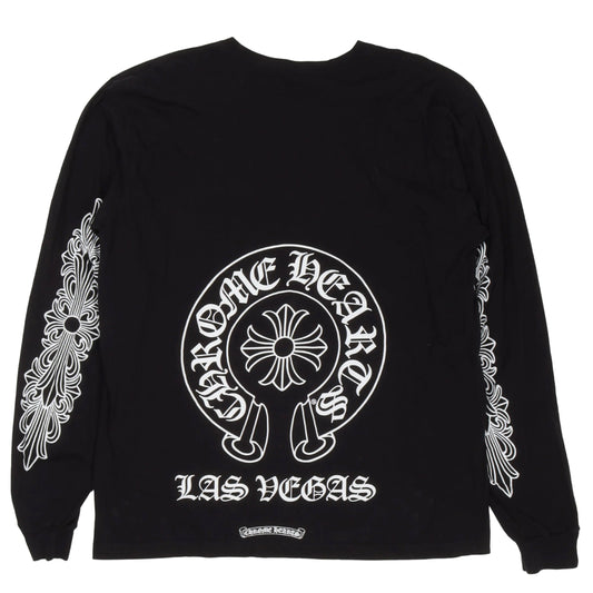 Chrome Hearts Las Vegas Horseshoe Floral Long Sleeve 長T