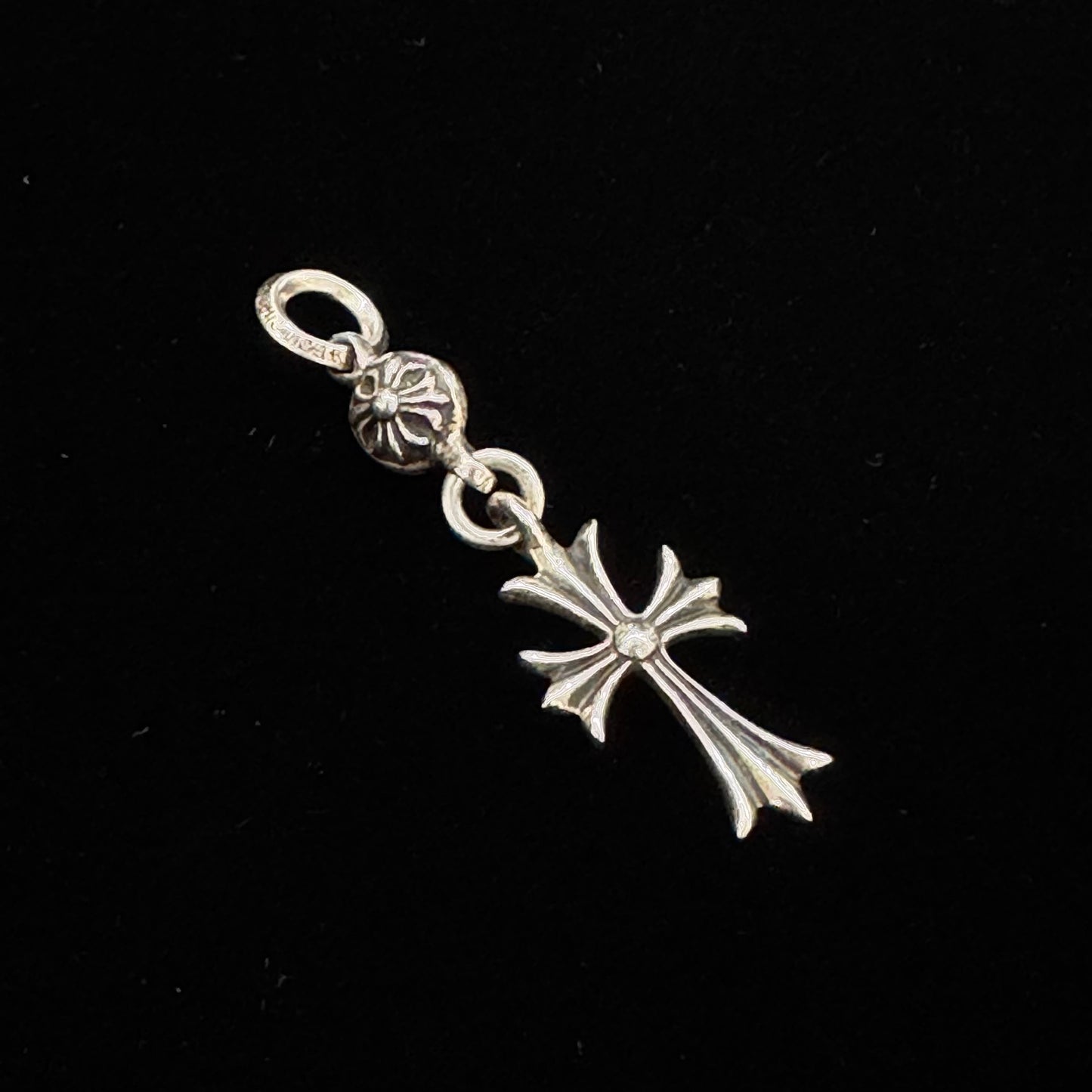 Chrome Hearts 1 Ball Tiny Cross 925銀飾 吊墜
