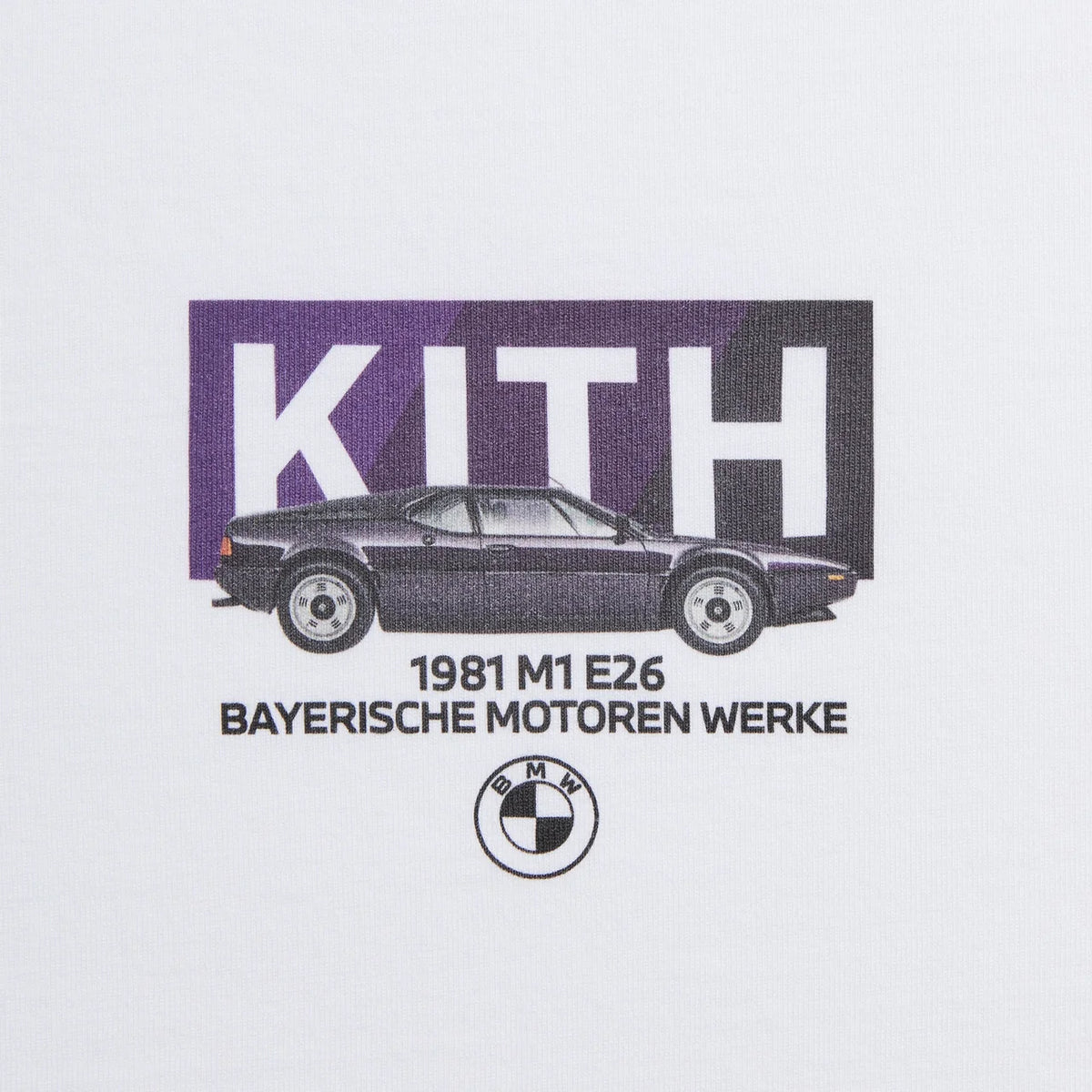 KITH for BMW M1 Tee 短T