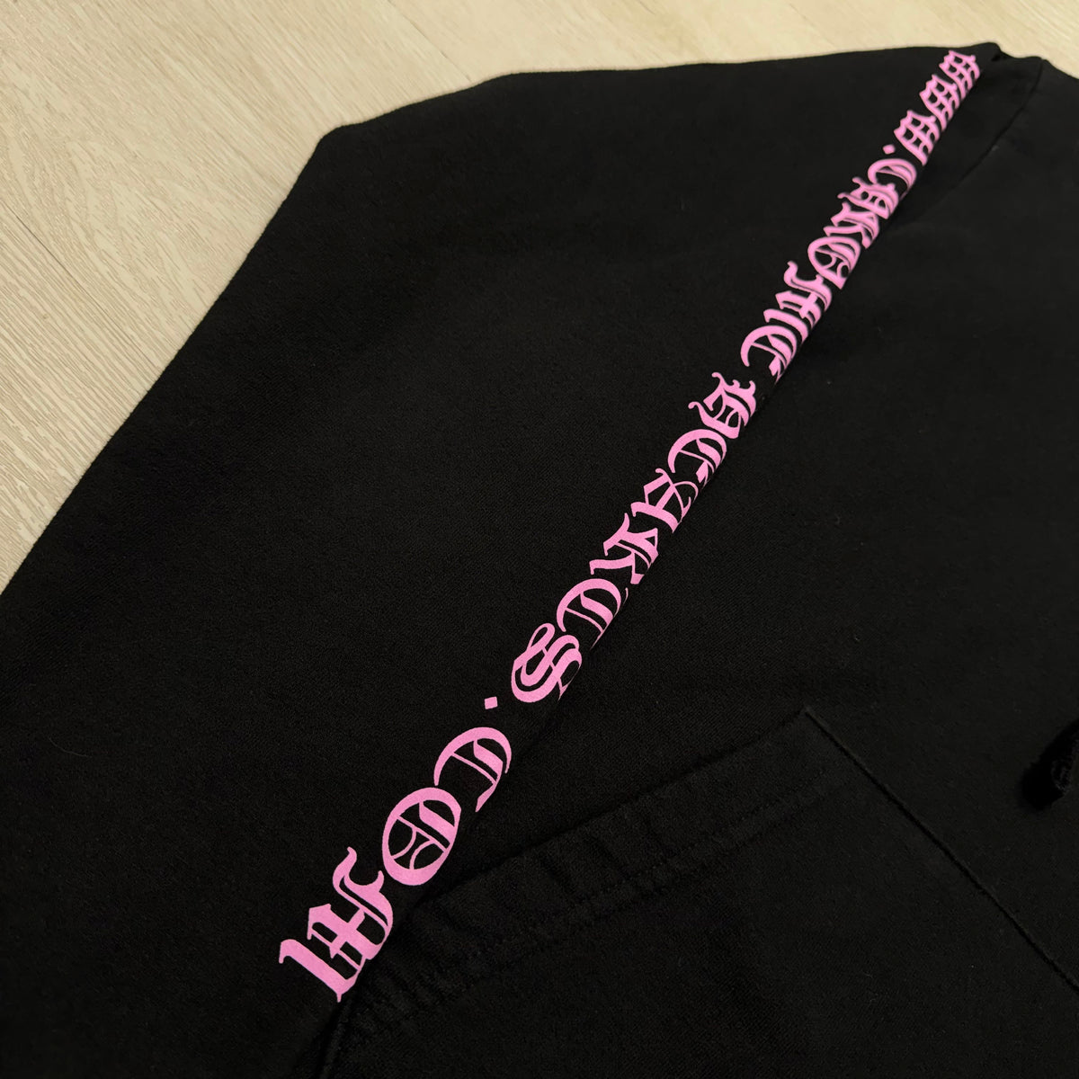 Chrome Hearts Online Pink Horseshoe Hoodie 帽T
