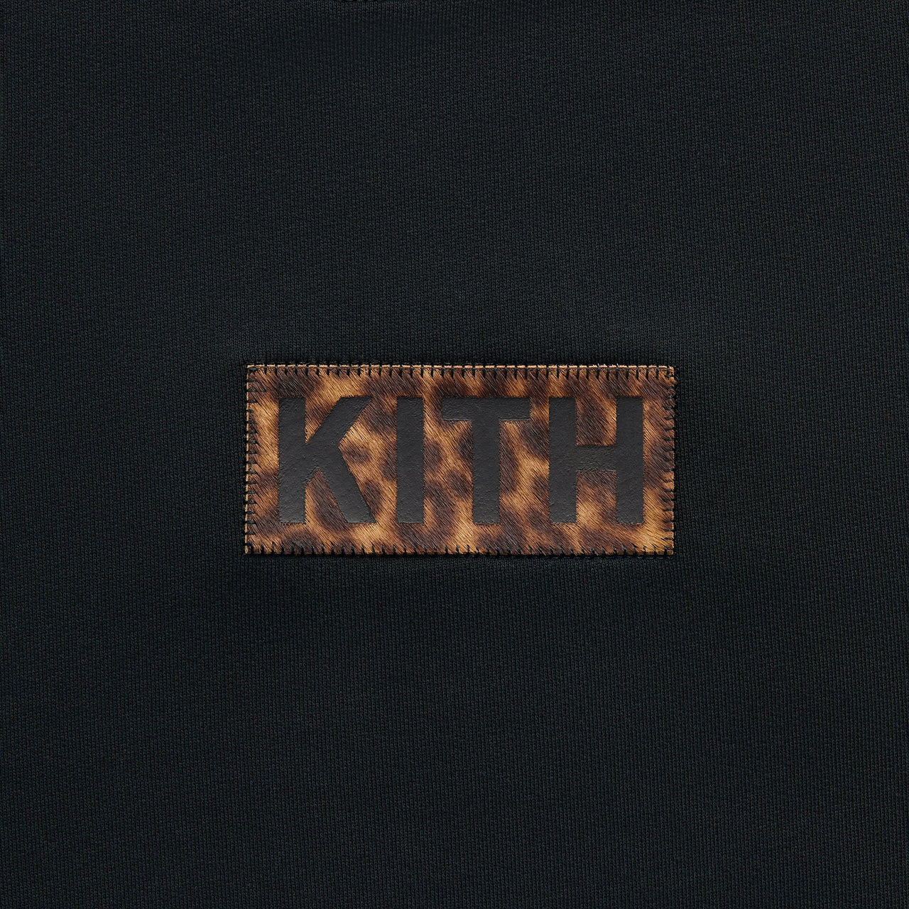 KITH Classic Logo Leopard Applique Nelson Hoodie 帽T