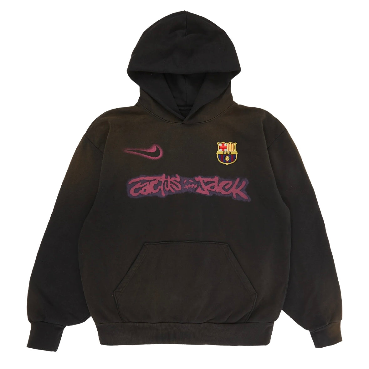 Travis Scott Cactus Jack NIKE FCB Spray Logo Hoodie 帽T
