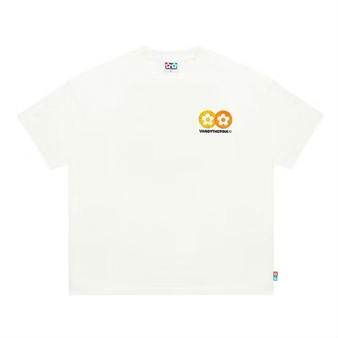 VANDYTHEPINK Classic Flower Rhinestone Tee 短T