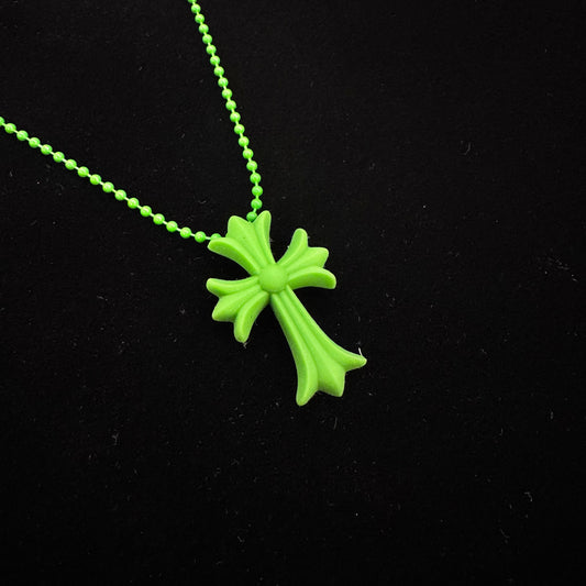 Chrome Hearts Silicon Necklace Cross 十字 項鍊