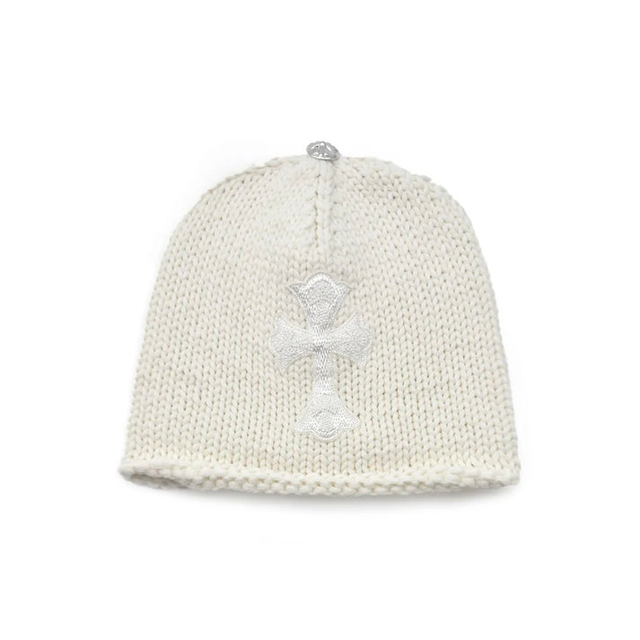 Chrome Hearts Cashmere Beaded Cross Patch Beanie 毛帽 – LIT select