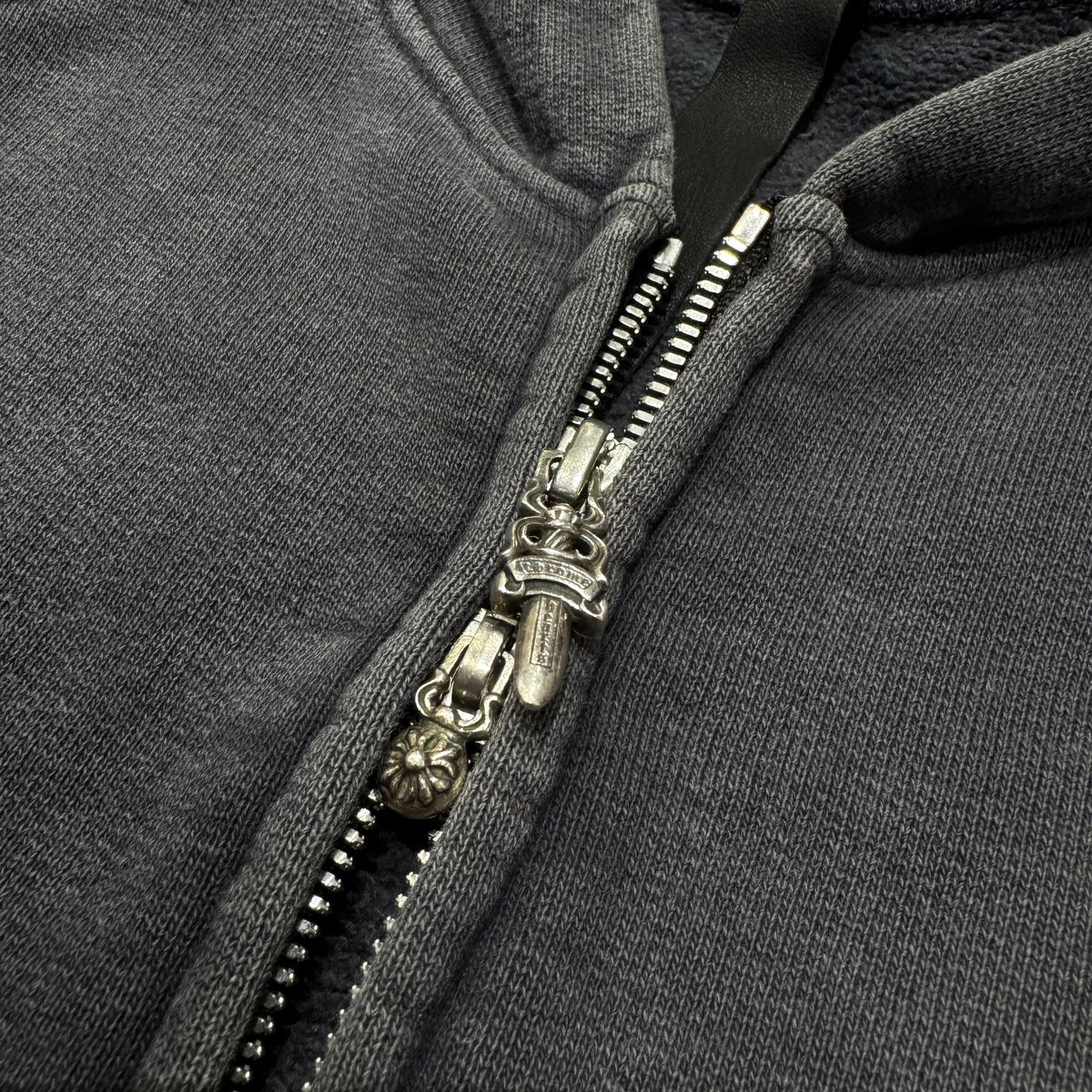 Chrome Hearts Vintage Paper Jam Patch Zip Hoodie 拉鍊外套