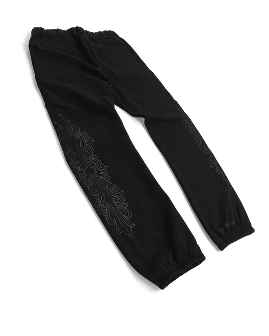 Chrome Hearts Black Floral Sweatpants 棉長褲