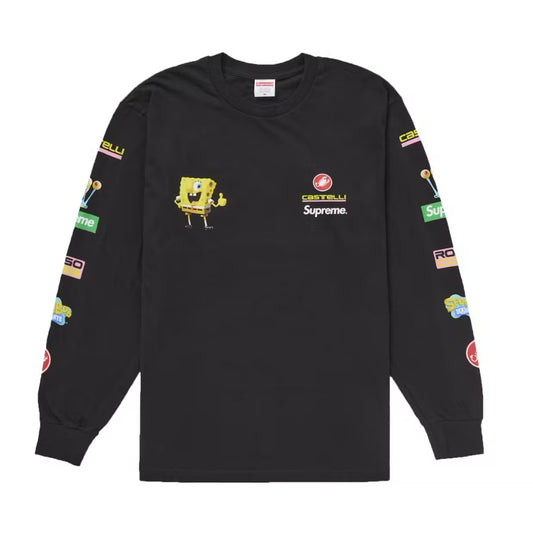 Supreme 25SS SpongeBob Castelli Racing L/S 長T
