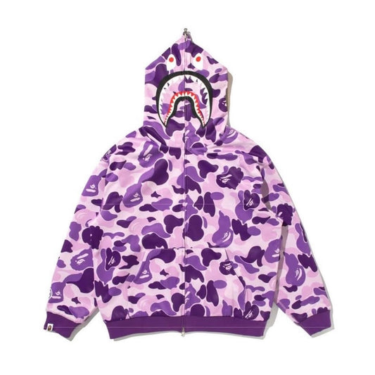 BAPE Taipei 19th Shark Full Zip Hoodie 寬版 鯊魚外套