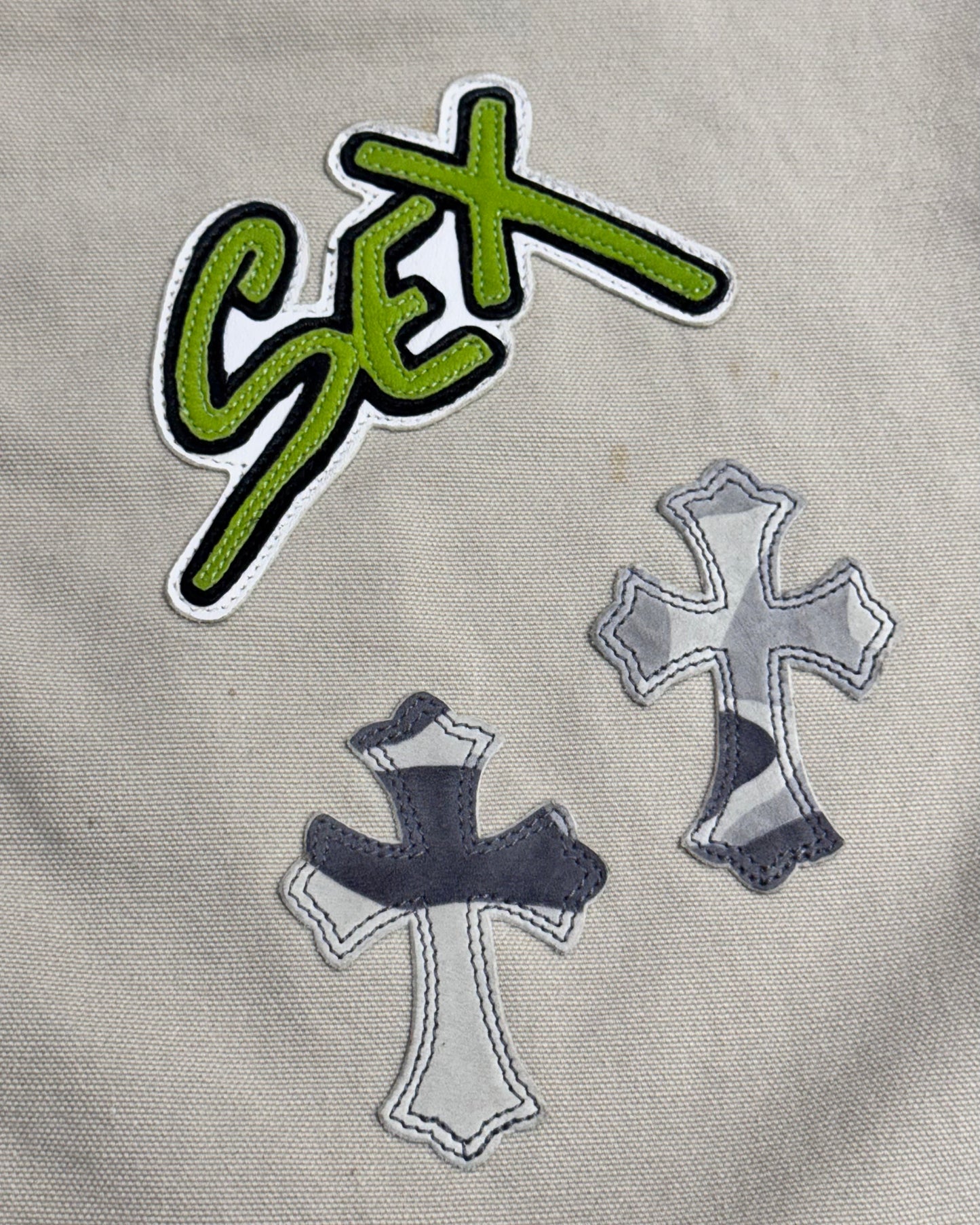 Chrome Hearts Matty Boy Sex Records Patch Carpenter Pants 工作褲