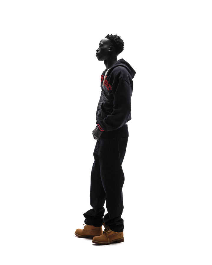 SP5DER OG Logo Stripe Zip Hoodie 拉鍊外套