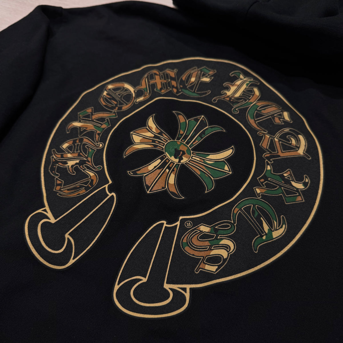 Chrome Hearts Camo Horseshoe Hoodie 帽T