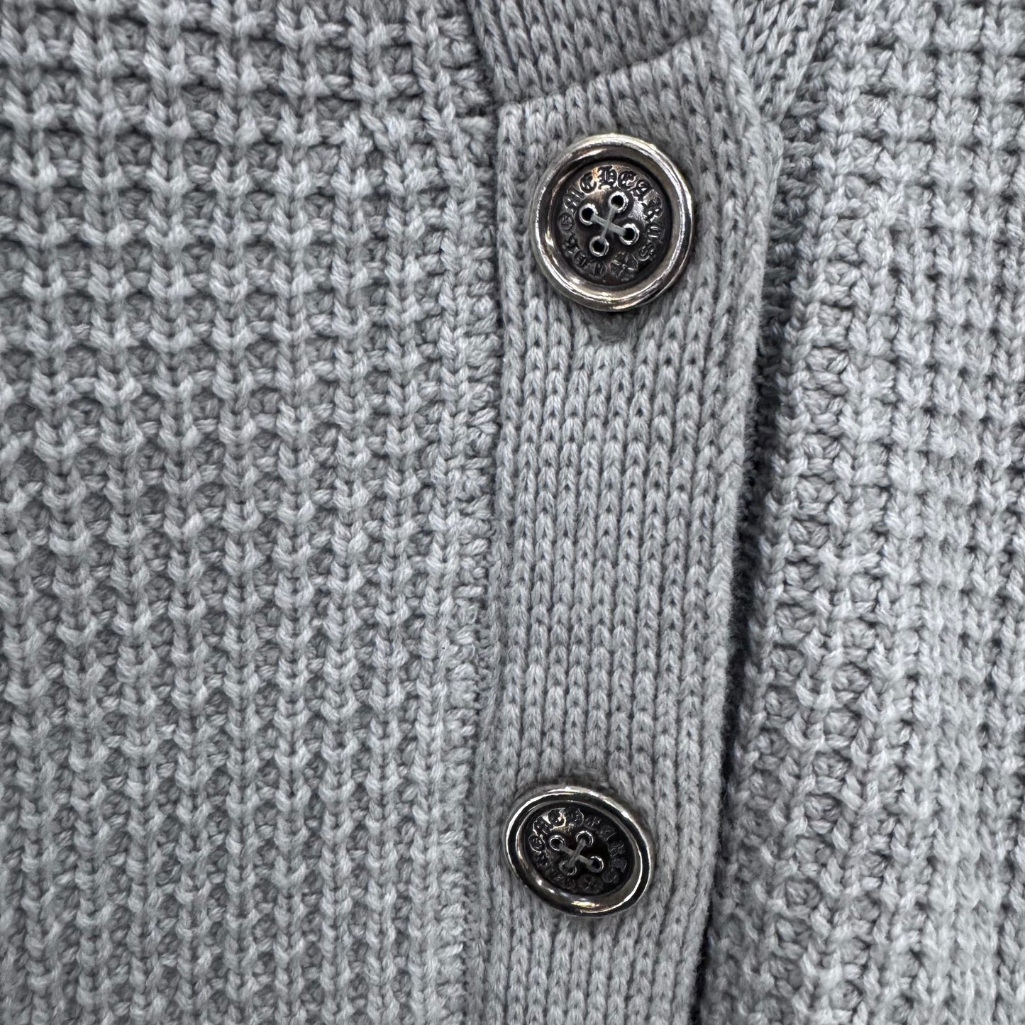 Chrome Hearts Cashmere Cross Patch Cardigan 開襟衫