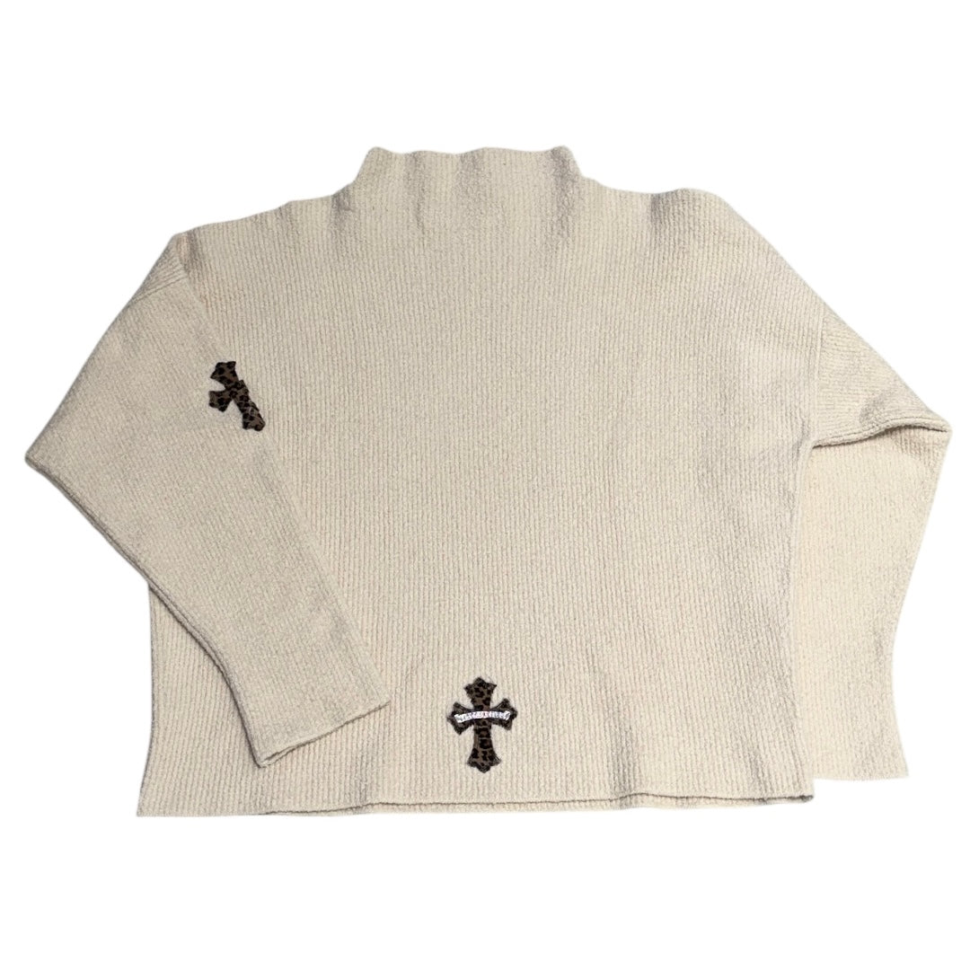 Chrome Hearts Leopard Patch Sweater 貼皮毛衣