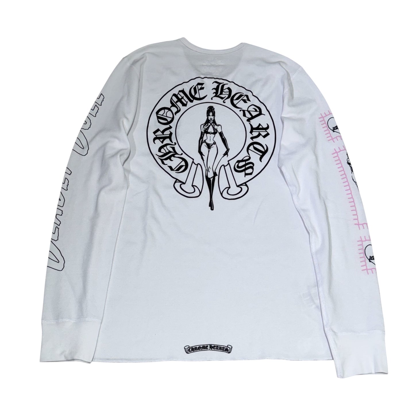 Chrome Hearts Deadly Doll Long Sleeve Thermal 華夫格 長T