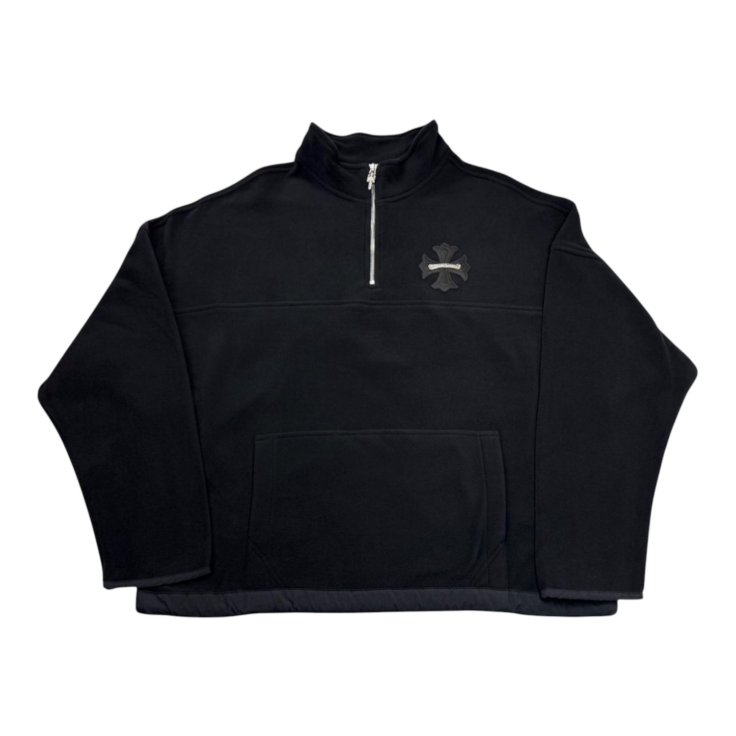 Chrome Hearts Fleece Plus Patch Quarter Zip 半拉鍊搖粒絨
