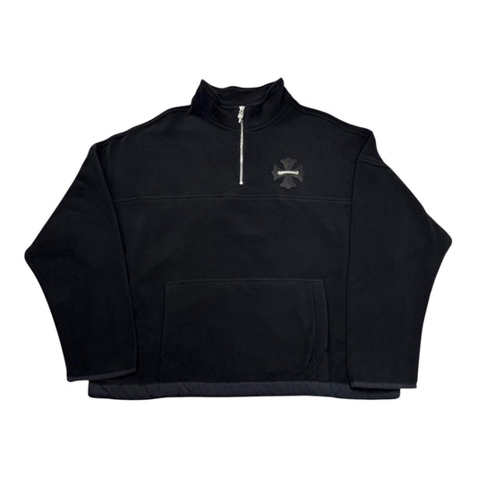 Chrome Hearts Fleece Plus Patch Quarter Zip 半拉鍊搖粒絨