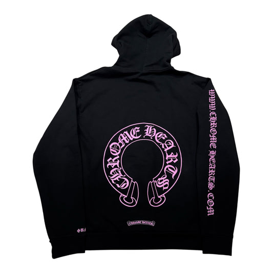 Chrome Hearts Online Pink Horseshoe Hoodie 帽T