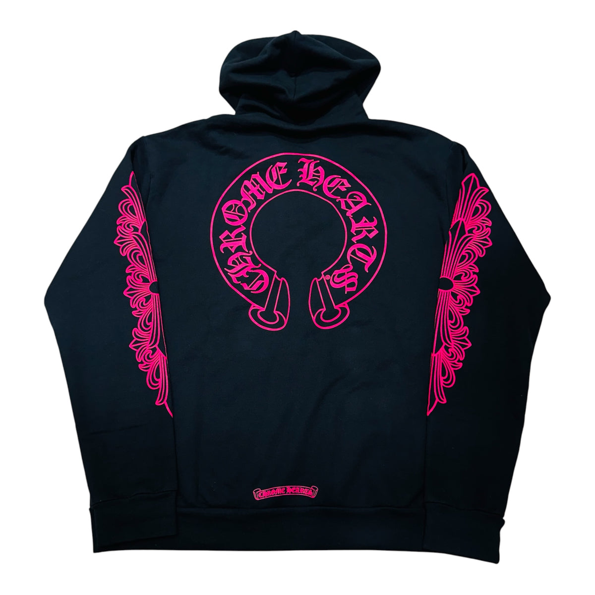 Chrome Hearts Pink Horseshoe Floral Zip Hoodie 拉鍊外套