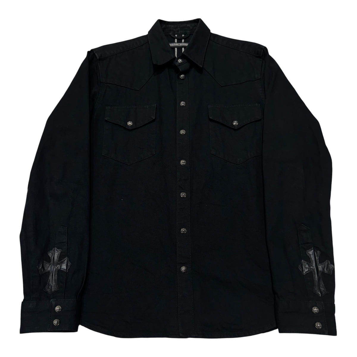 Chrome Hearts Loose End Patch Button Up Shirt 襯衫
