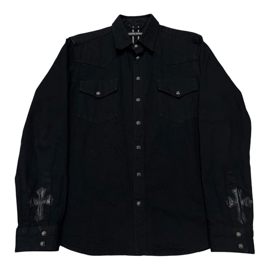 Chrome Hearts Loose End Patch Button Up Shirt 襯衫