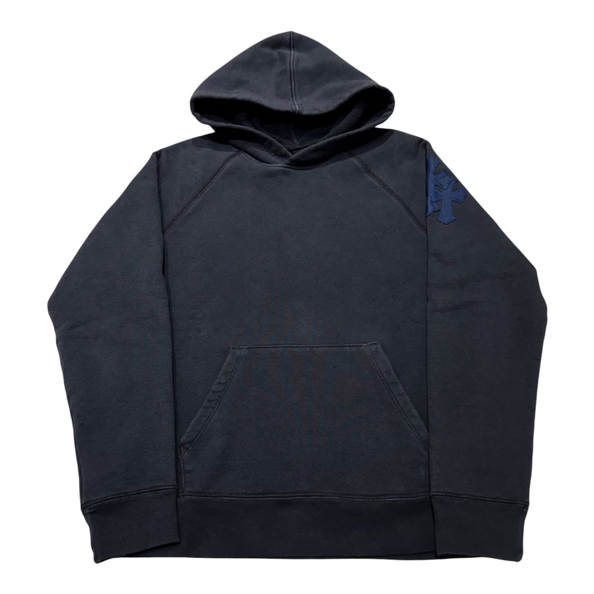 Chrome Hearts Blue Triple Cross Patch Paper Jam Hoodie 帽T